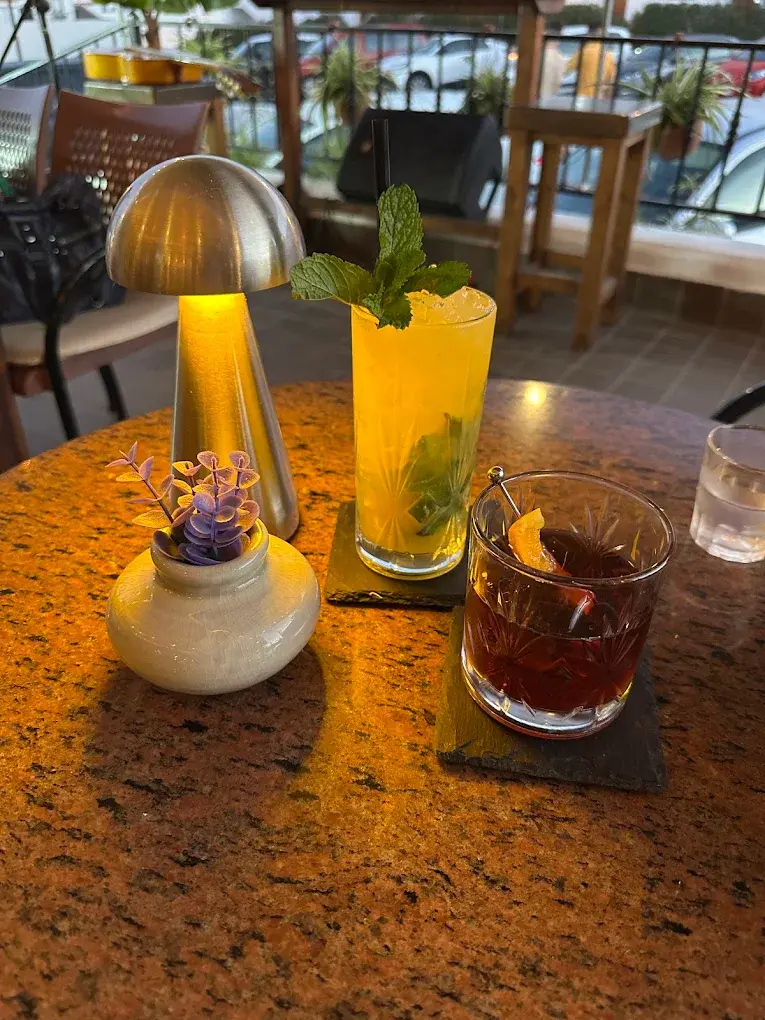 Night, two drinks
